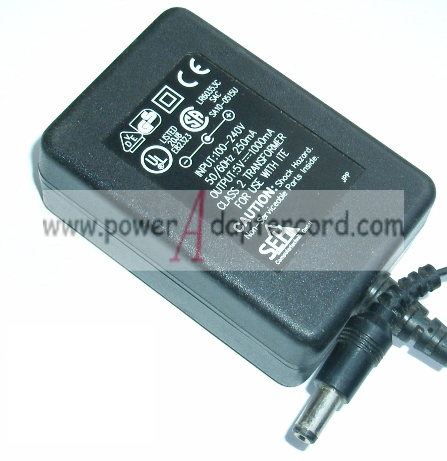 *Brand NEW*5V 1000mA AC Adapter SEH POWER SUPPLY LR60353C SAC SA10-0515U *Brand NEW*5V 1000mA AC Adapter SEH POWER SUPPLY LR60353C SAC SA10-0515U